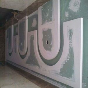 Cloison en placo Platre