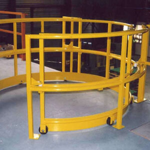 Barriere à ouverture rotative