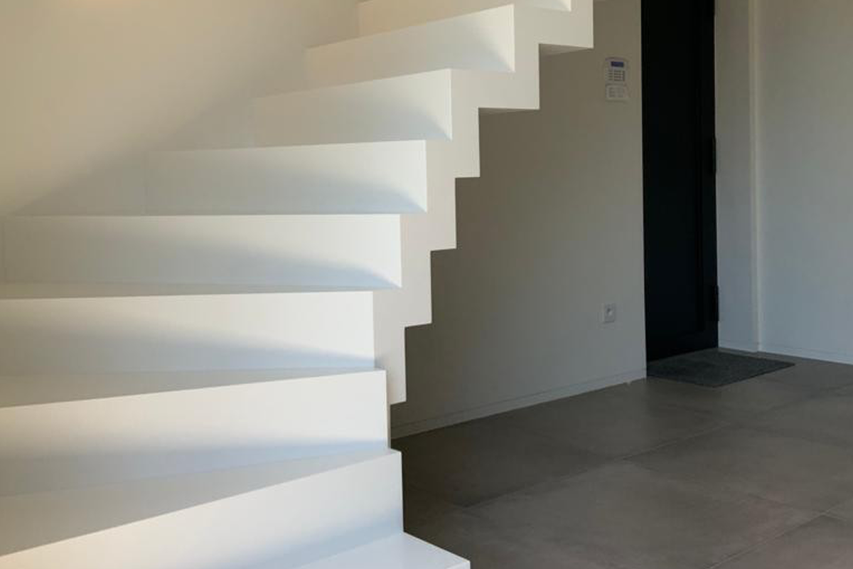 Escalier quart tournant